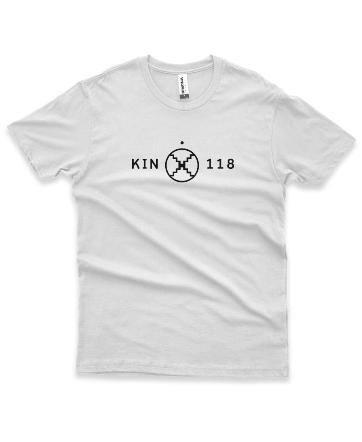 Camiseta Branca Kin 118 - Espelho Magnético Branco