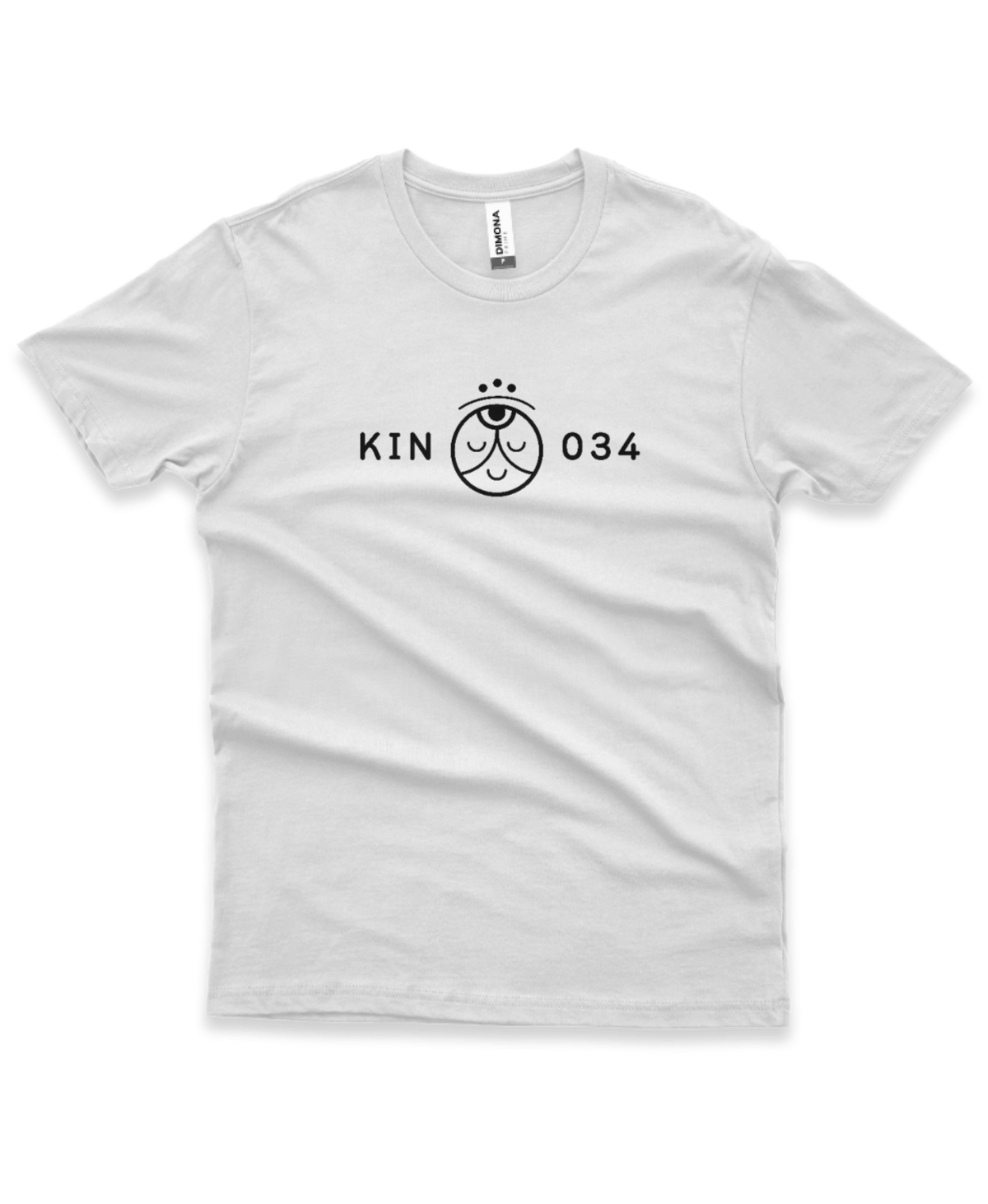 Camiseta Branca Kin 034 - Mago Galáctico Branco