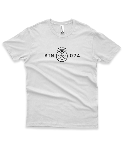 Camiseta Branca Kin 074 - Mago Solar Branco