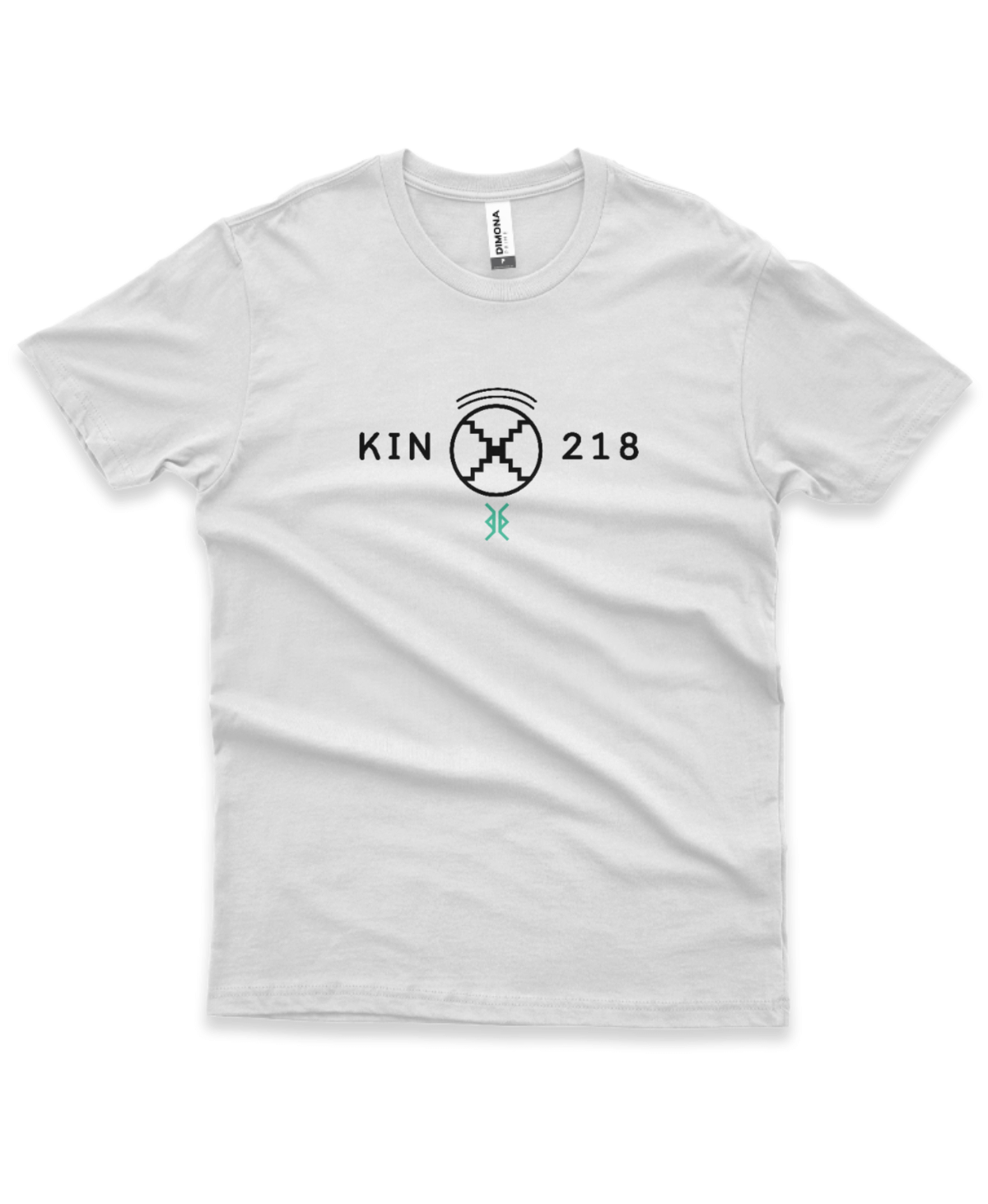 Camiseta Branca Kin 218 - Espelho Planetário Branco