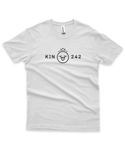 Camiseta Branca Kin 242 - Vento Galáctico Branco