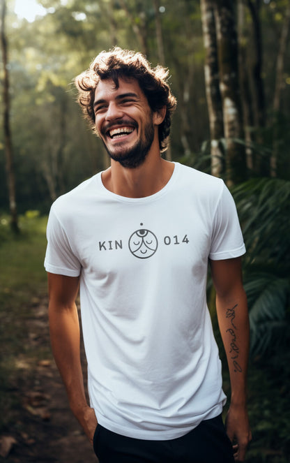 Camiseta Branca Kin 014 - Mago Magnético Branco