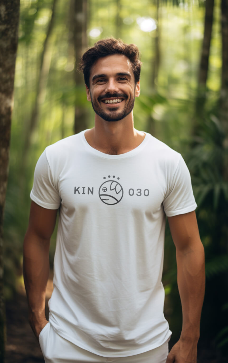 Camiseta Branca Kin 030 - Cachorro Autoexistente Branco